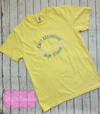 Custom Embroidered High School Comfort Color T-shirts