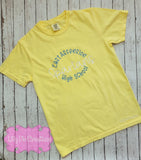 Custom Embroidered High School Comfort Color T-shirts