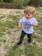 Personalized Turkey Kids Shirt - Embroidered Kids Thanksgiving Shirt