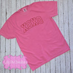 Preppy XOXO Comfort Colors Valentine's Day Shirt