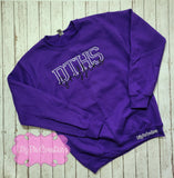 Varsity Letter with Mascot School Spirit Sweatshirt