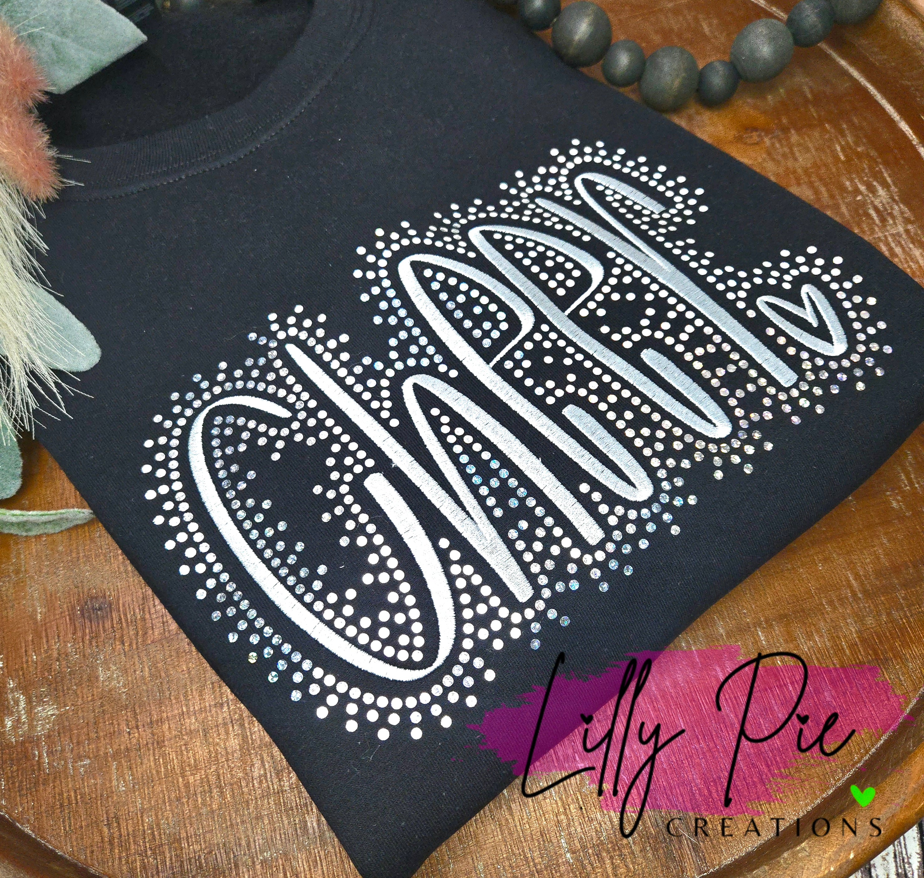 Cheer Embroidered Sweatshirt - Available with and without spangles