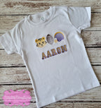Personalized Boys Tiger Shirt - Boys Football Shirt