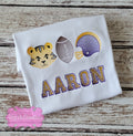 Personalized Boys Tiger Shirt - Boys Football Shirt