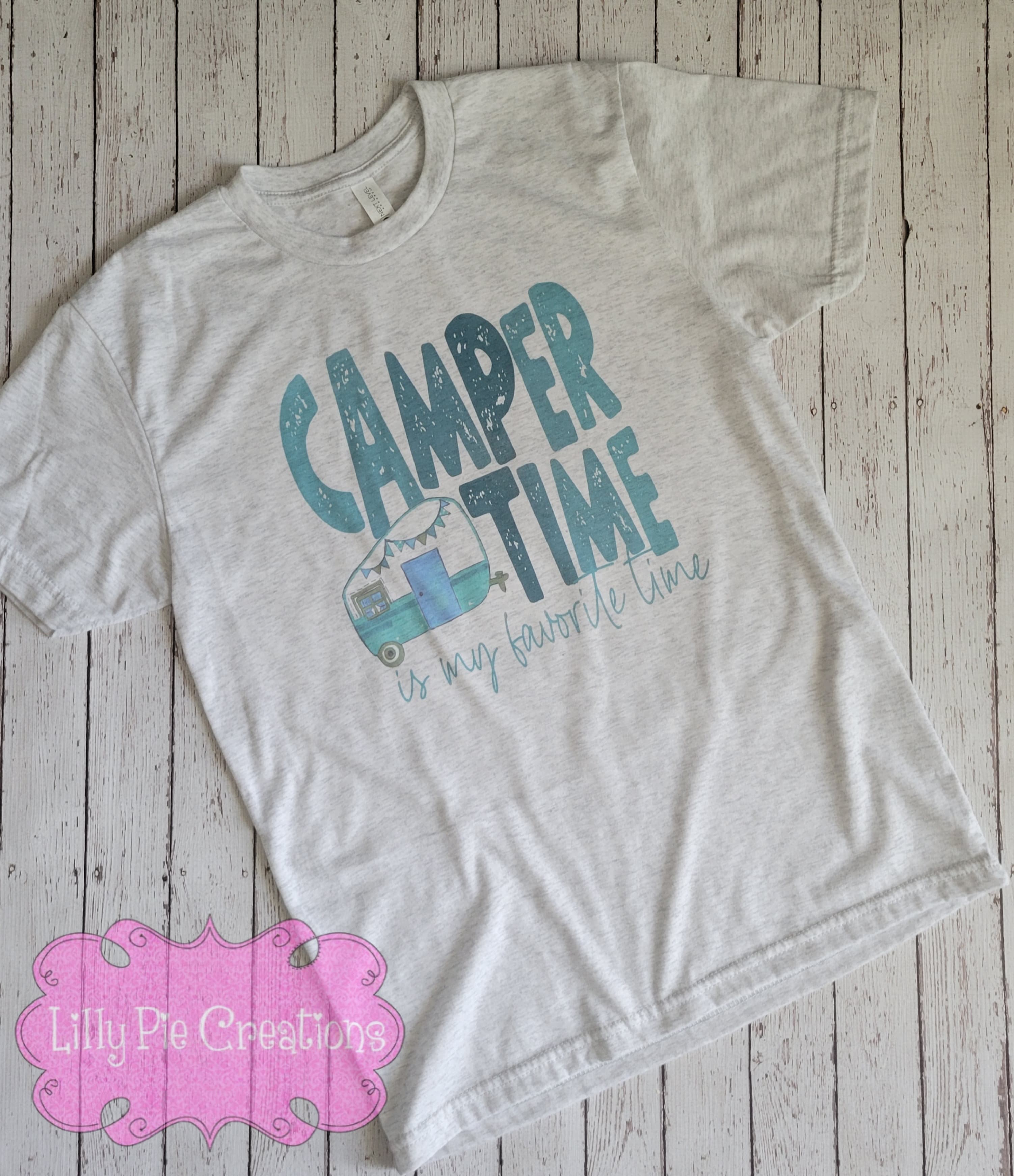 Camper Time is My Favorite Time Shirt-Camping Shirt-Camper Shirt
