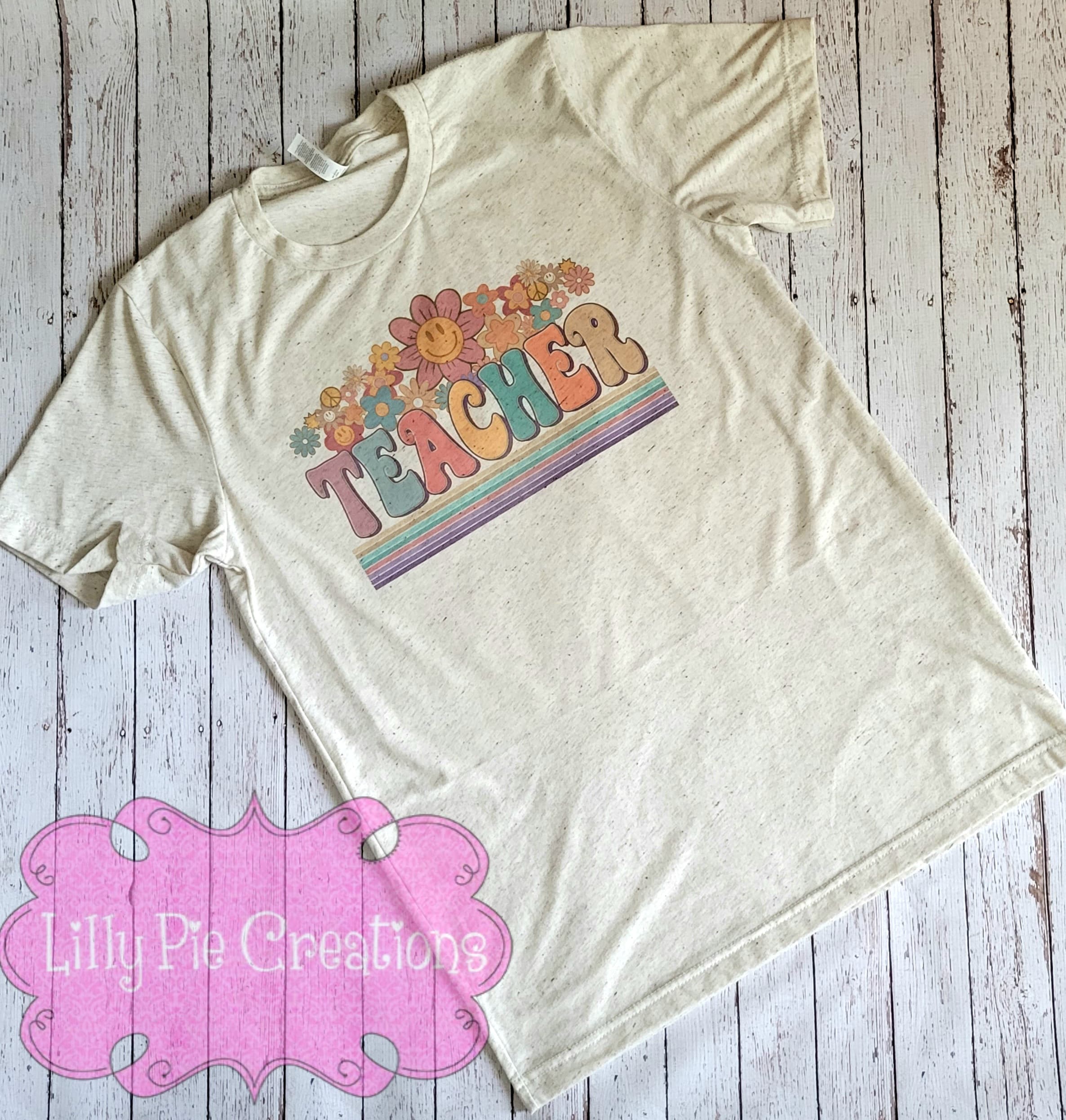 Groovy Teacher T-shirt - Flower Teacher Sweatshirt