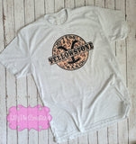 Dutton Ranch Leopard Print Logo Shirt - Yellowstone Shirt