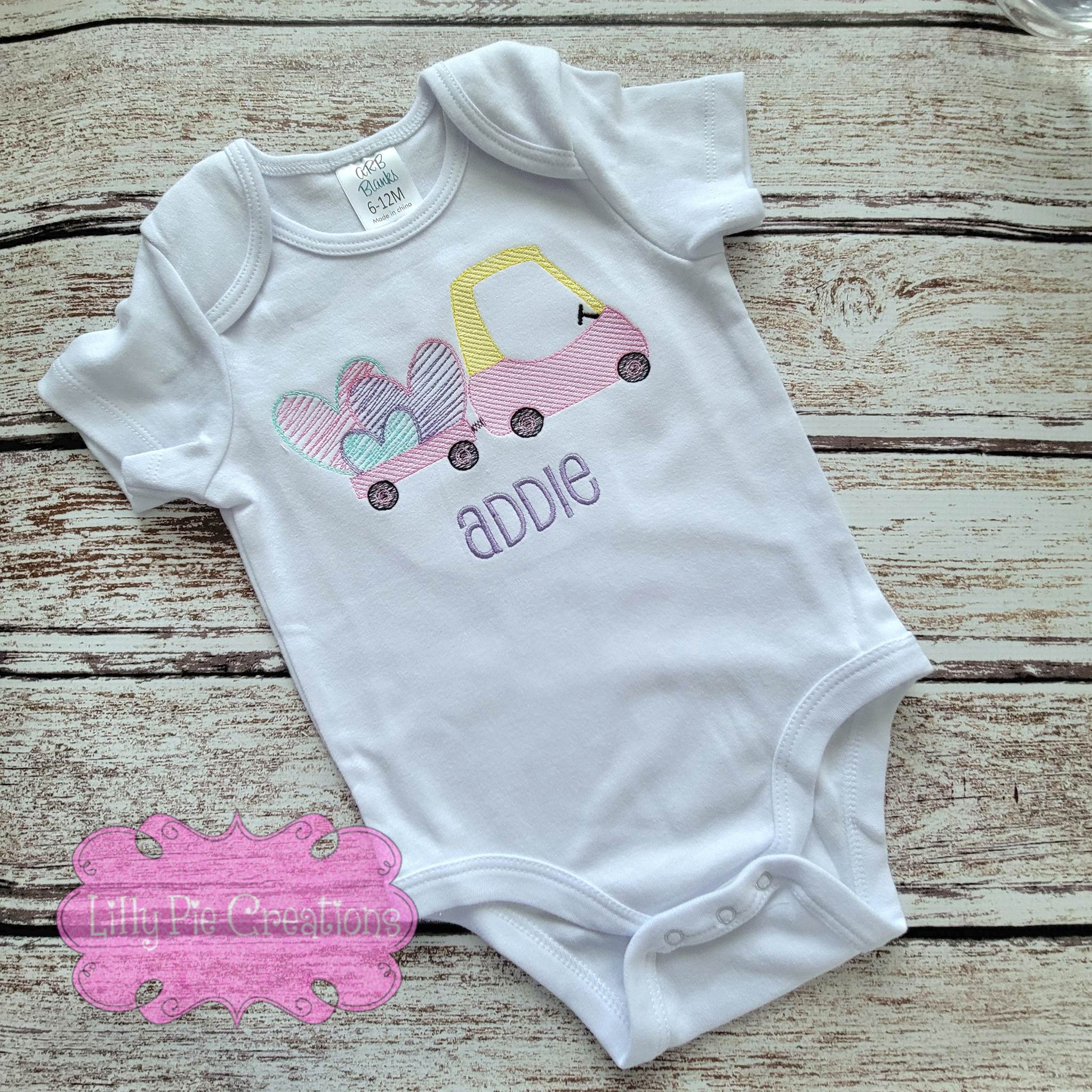 Personalized Valentine's Day Shirt - Valentine's Day Embroidered Coupe Outfit