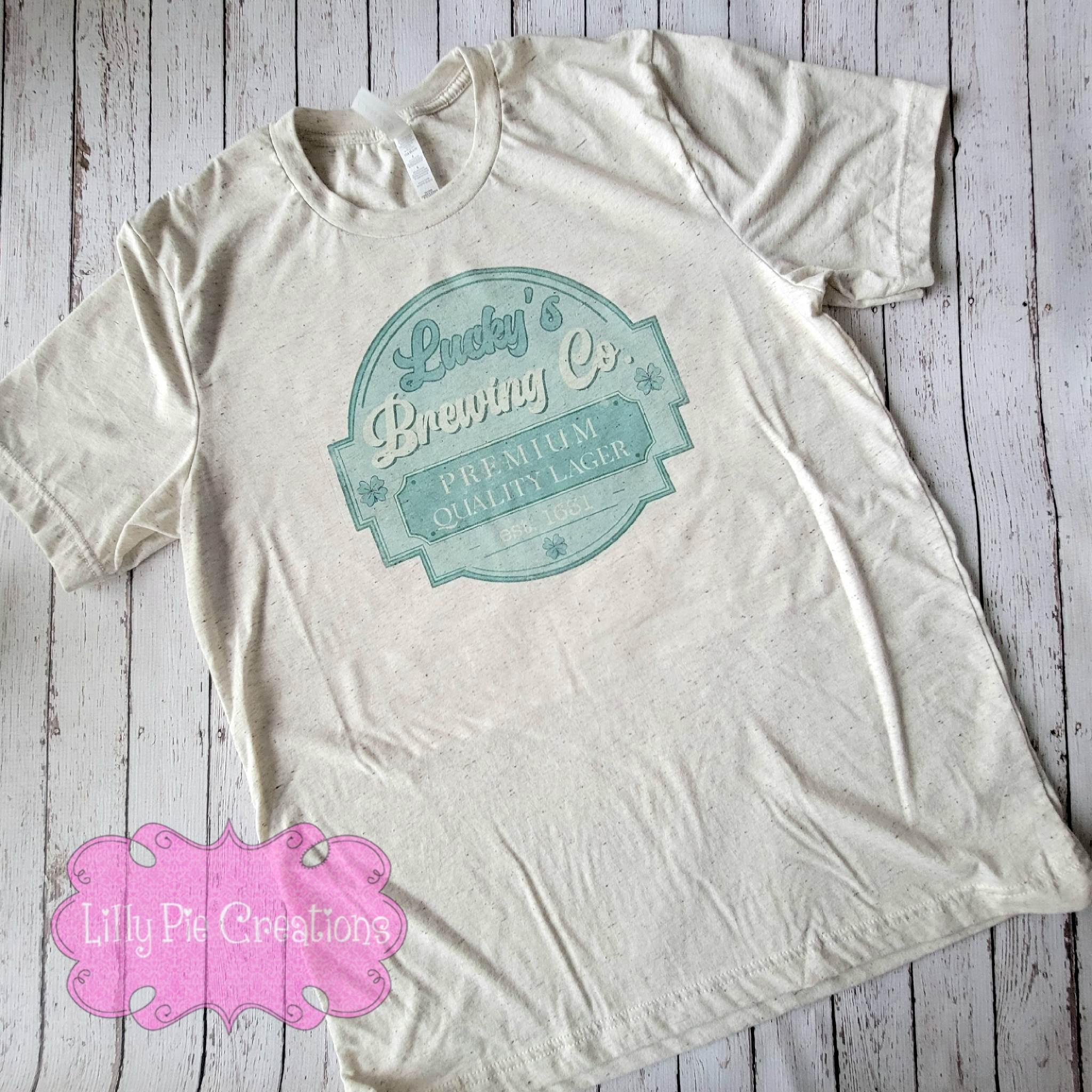 Lucky's Brewing Co. St. Patrick's Day Shirt - Adult St. Patrick's Day T-shirt