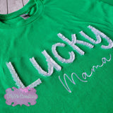 Lucky Fringe St. Patricks Day Shirt - Customizable Green St. Patty's Day Shirt