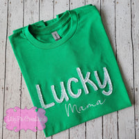 Lucky Fringe St. Patricks Day Shirt - Customizable Green St. Patty's Day Shirt