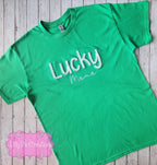 Lucky Fringe St. Patricks Day Shirt - Customizable Green St. Patty's Day Shirt
