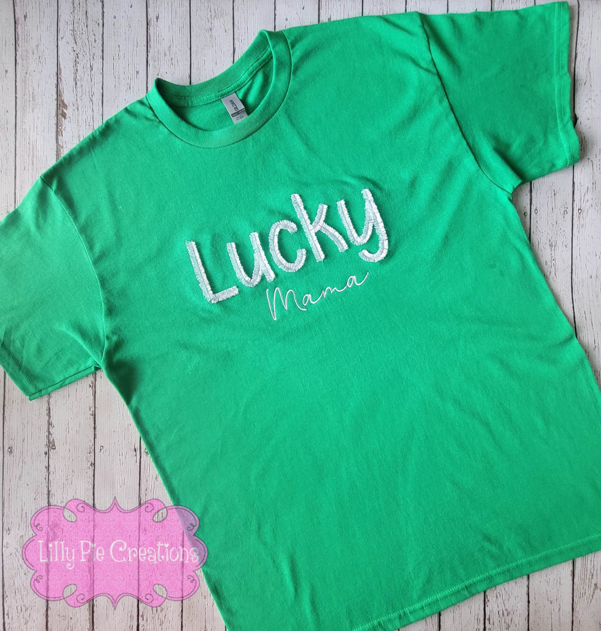 Lucky Fringe St. Patricks Day Shirt - Customizable Green St. Patty's Day Shirt
