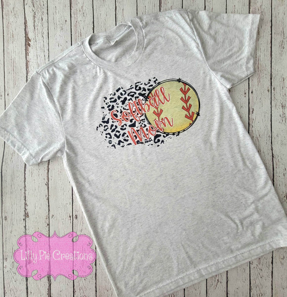Softball Mom T-Shirt - Softball Mom Tank Top - 5 Shirt Options