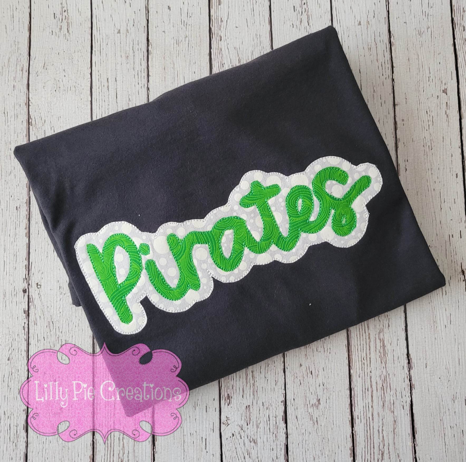 Double Applique Mascot T-Shirt - Comfort Colors Mascot Shirt for Adults