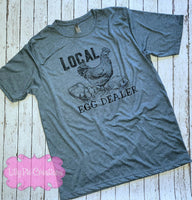 Local Egg Dealer Shirt - Funny Egg Shirt