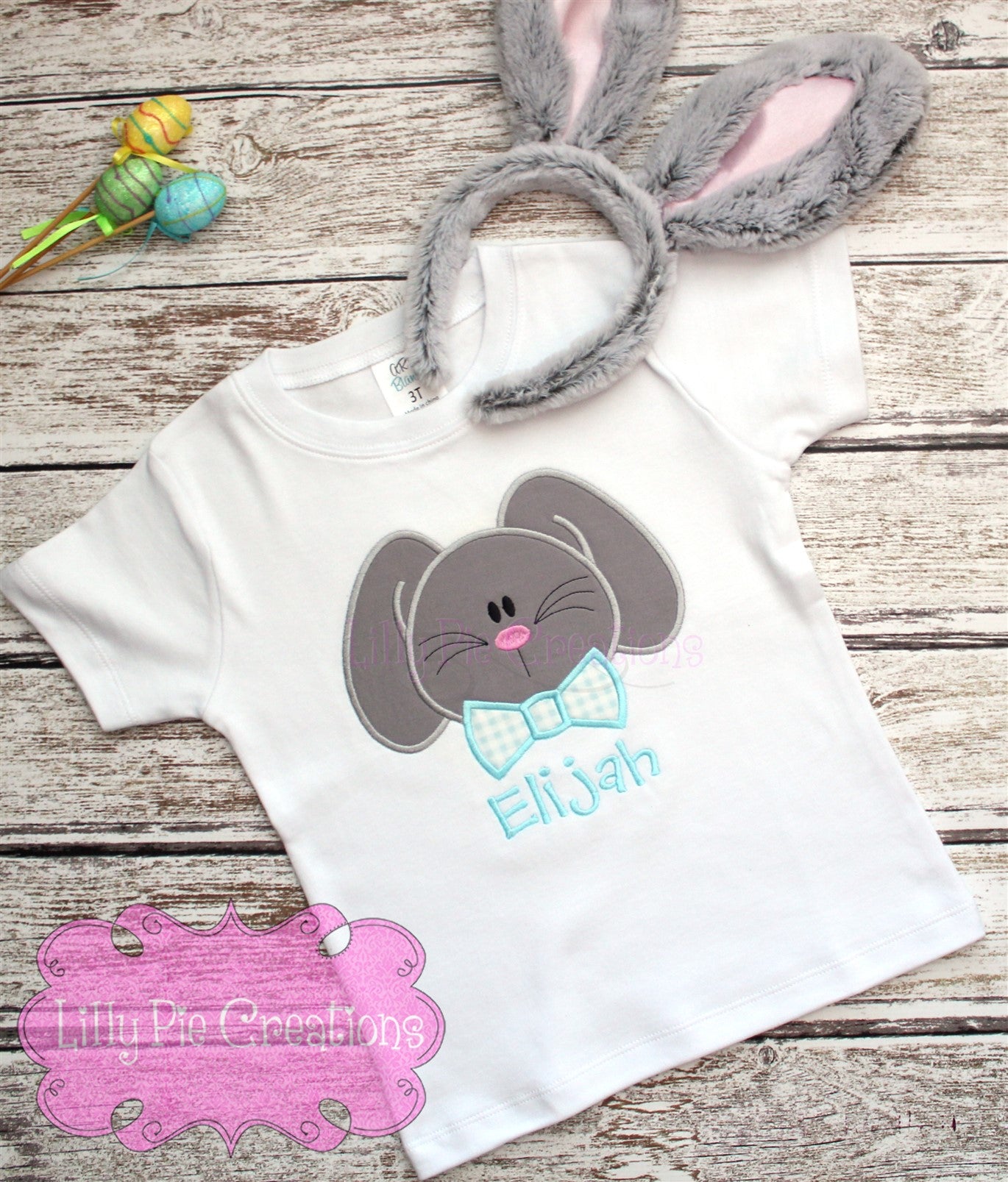Boy Easter Bunny Shirt
