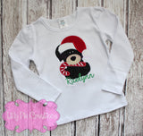 Christmas Puppy Personalized Shirt for Kids