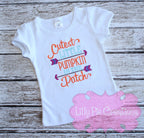 Cutest Pumpkin in the Patch Shirt - Fall Girls Outfit