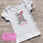 Kids Easter bunny Shirt - Lilly Pie Creations