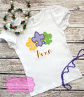 Fleur De Lis Mardi Gras Shirt - Lilly Pie Creations