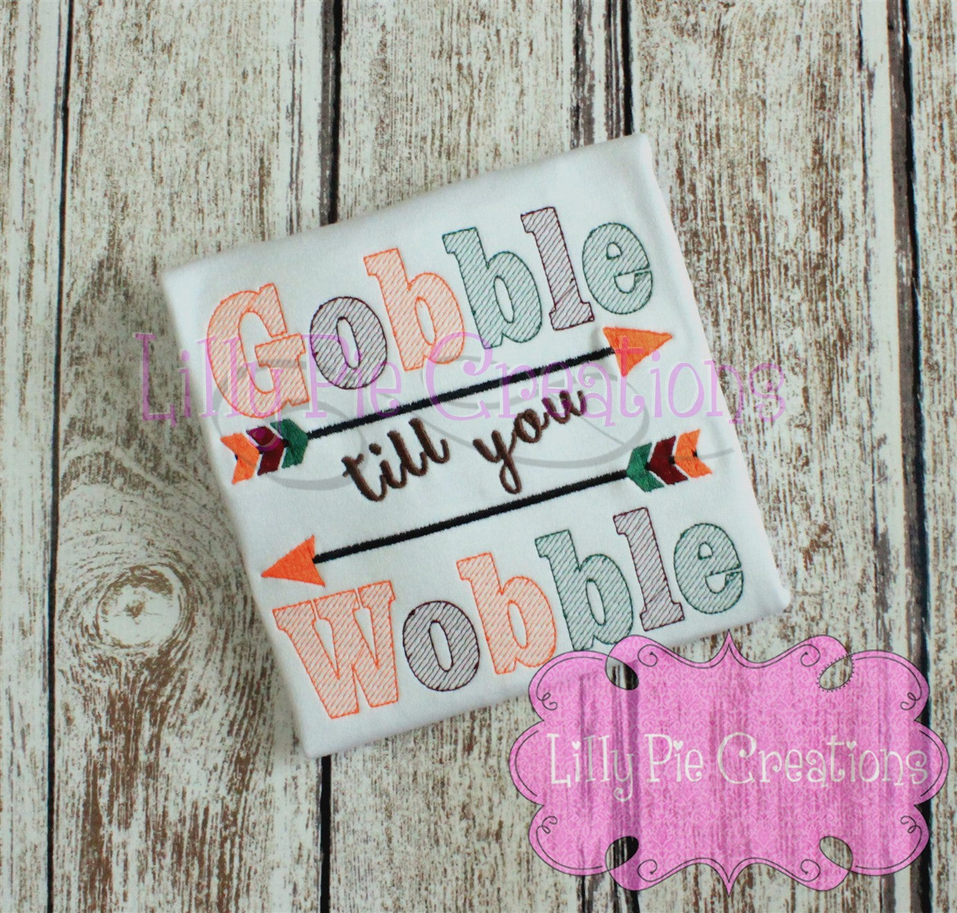 Gobble Til you Wobble Thanksgiving Shirt - Boys Thanksgiving Shirt