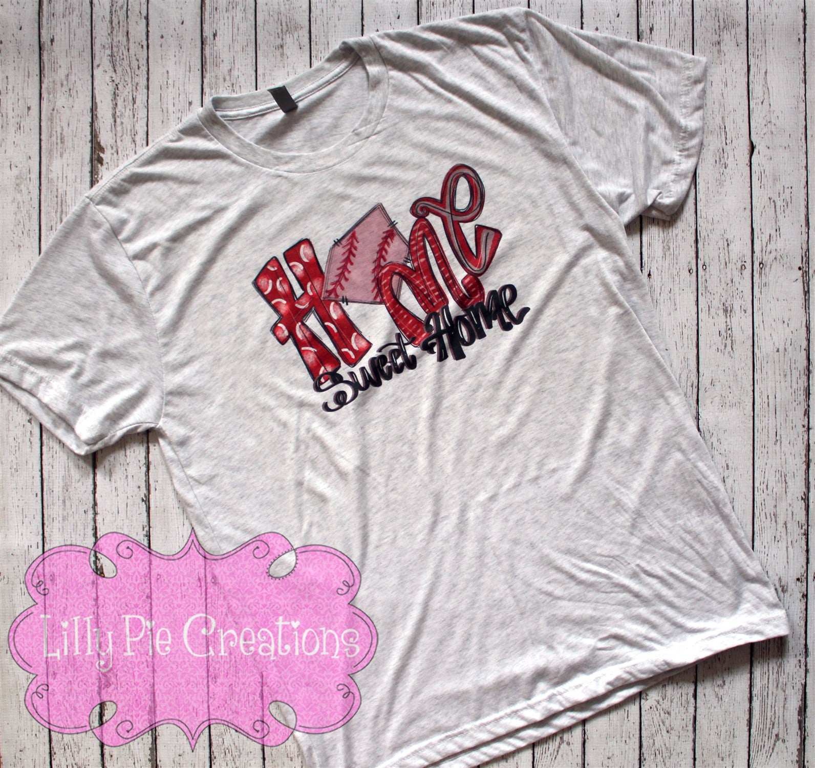 Home Sweet Home Baseball Shirt - Baseball Mom T-shirt