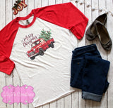 Vintage Truck Christmas Shirt - Lilly Pie Creations