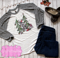 Christmas Tree Gnome Shirt for Women, Ladies Christmas Shirt