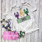 Kids Personalized Mardi Gras Shirt - Crawfish T-Shirt