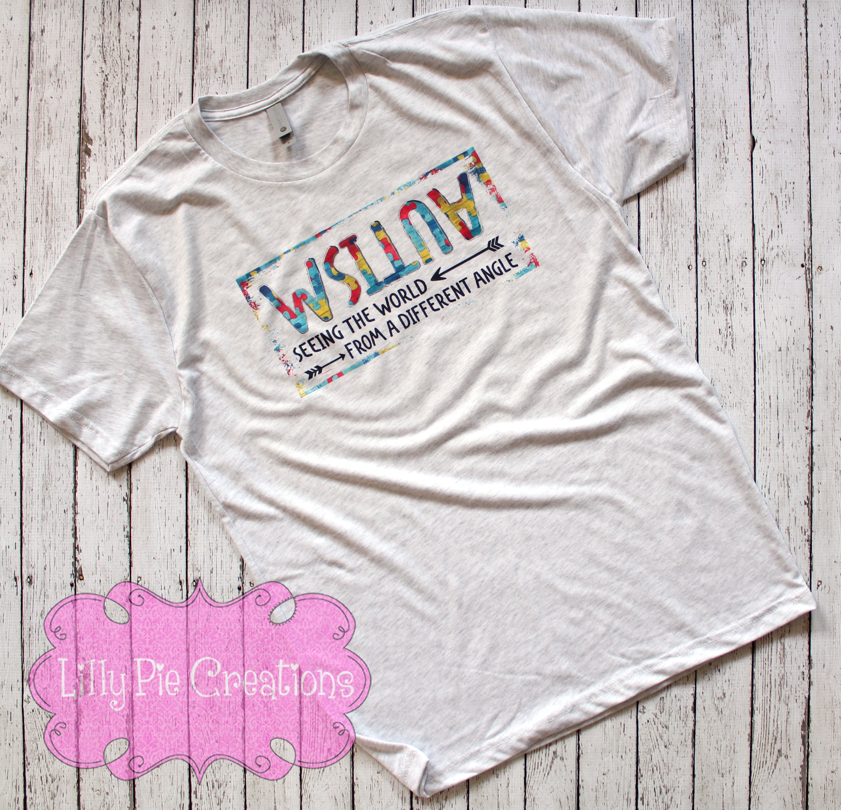 Autism - Seeing the World From a Different Angle - Autism Shirt