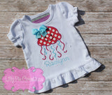 Jelly Fish Summer Shirt Lilly Pie Creations