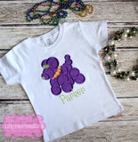 Mardi Gras Bead Dog Shirt - Lilly Pie Creations