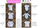Girls Rainy Day Applique Shirt - Spring Outfit for Girls