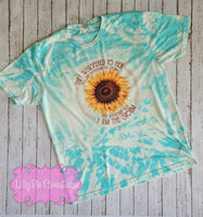 Ladies Sunflower Shirt - Inspirational Women's T-shirt