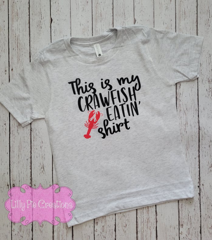This is My Crawfish Eating Shirt - Louisiana Crawfish T-Shirt