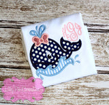 Girls summer monogram shirt lilly pie creations