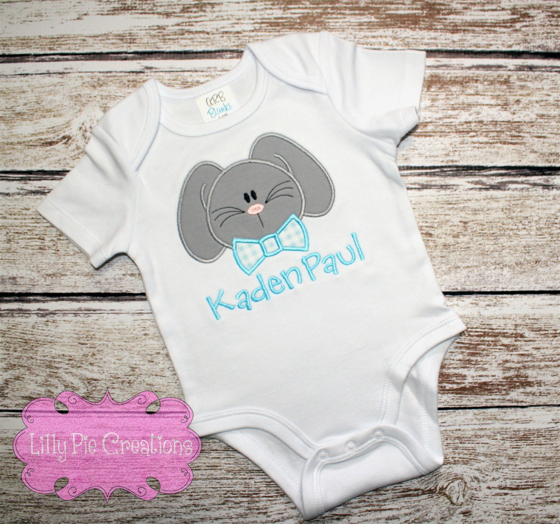 Easter Bunny with Bow Tie Shirt