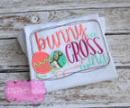 Bunny Crossing - Girls Easter Shirt - Toddler Easter Shirt
