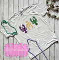 Crawfish Mardi Gras Tshirt