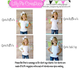 Girls Summer Applique Shirt - Baby Summer Outfit