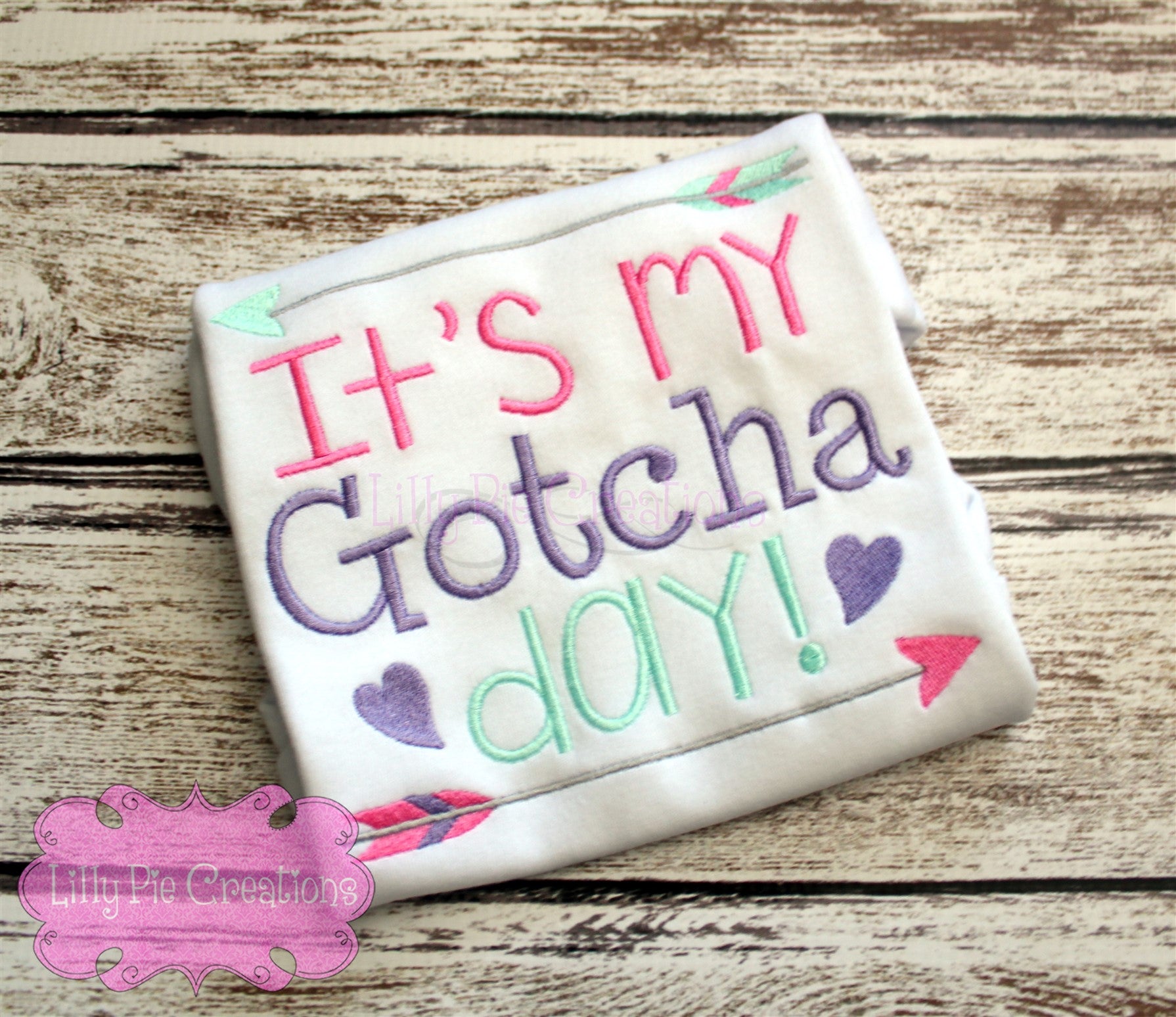 It's my Gotcha Day Outfit - Custom Adoption Shirt