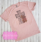 He is Risen Ladies Cross T-Shirt - Easter Shirt for Women - 2 colors available