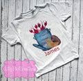 Kids Personalized Crawfish Boil T Shirt
