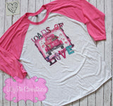 Loads of Love Valentine's Day Truck Shirt - Pink Valentine's Day Shirt