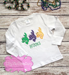 Crawfish Mardi Gras Shirt - Lilly Pie Creations