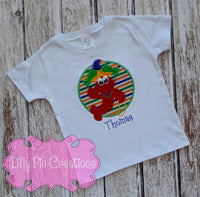 Mardi Gras Crawfish Applique Shirt - Kids Mardi Gras Outfit