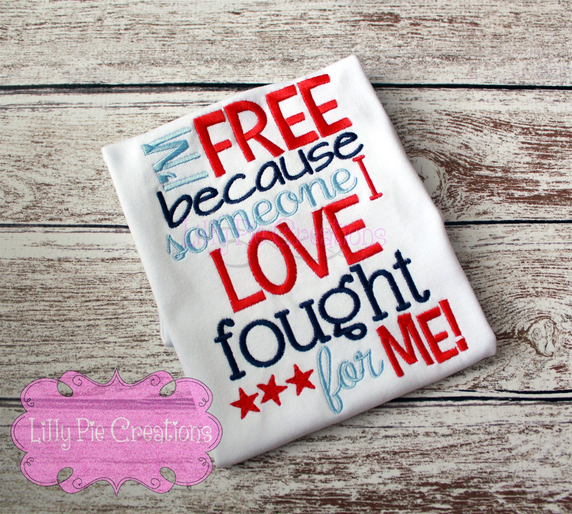 Military Child 4th of July Shirt - I'm Free Kids 4th of July T-shirt