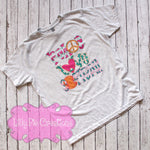 Peace Love Softball Shirt - Girls Softball Shirt