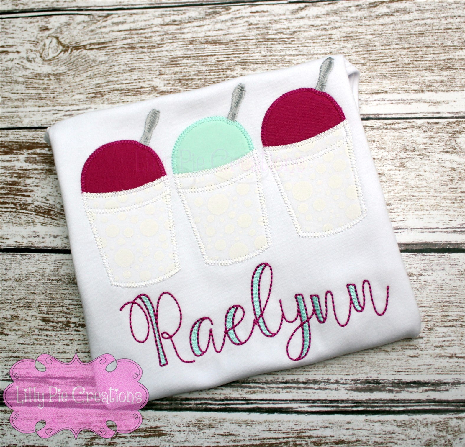 Sno Ball Applique Summer Shirt